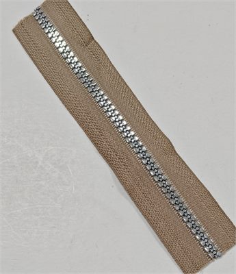 5# Platinum Plated Tank Tooth Resin Zipper