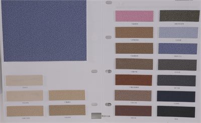 Linen grain PU leather