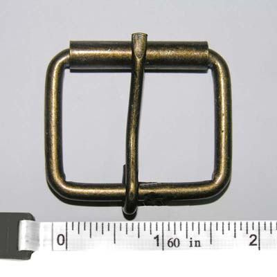 Metal Belt Buckle w/Needle