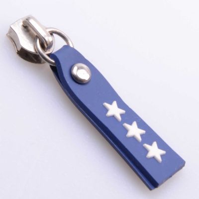 Rubberized Zipper Pull (3 Stars)