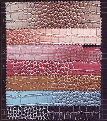 PU Leather(Croc Skin Pattern)