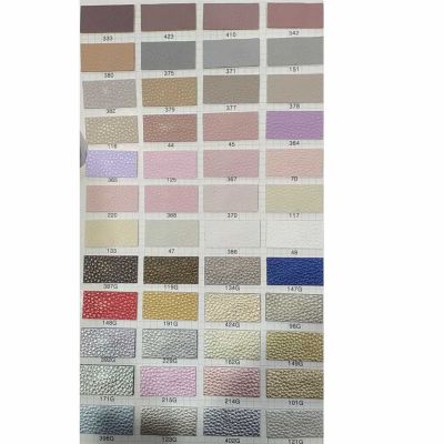 Pearlised PU Leather with Litchi Pattern