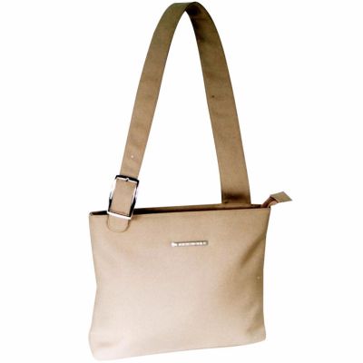 Gucci Twill Handbag with Single-Shoulder Strap