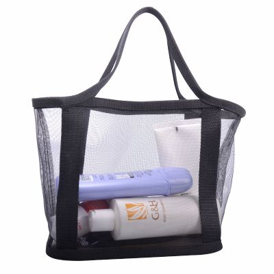 Nylon Mesh Tote Bag with Webbing Handle