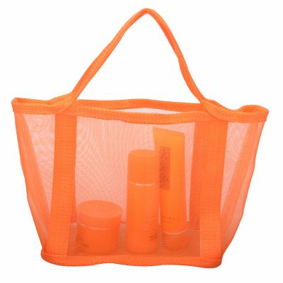 Nylon Mesh Tote Bag with Webbing Handle