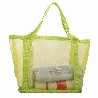 Nylon Mesh Tote Bag with Webbing Handle