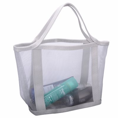 Nylon Mesh Tote Bag with Webbing Handle