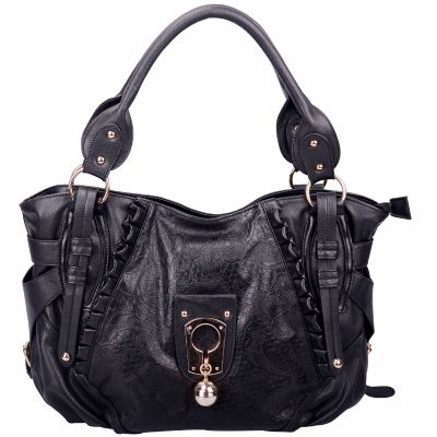 Black Leather Purse