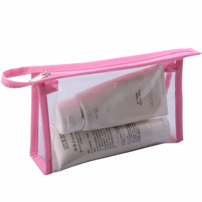 Monogrammed Clear Cosmetic Packaging Bag