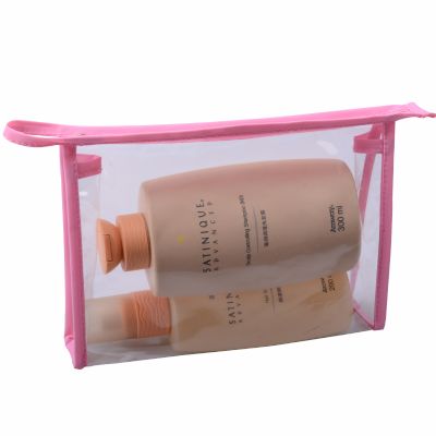 Basic Clear Vinyl PVC Cosmetic Bag