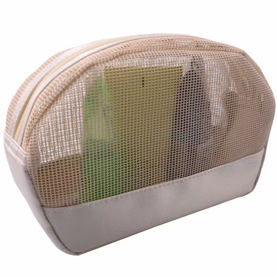 Mesh Cosmetic Bag Monogrammed