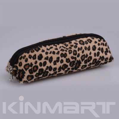 leopard cosmetic bag