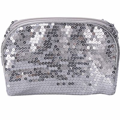 Glam Sequin-ed Cosmetic Pouch Personalizable