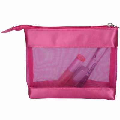 Mesh Cosmetic Bag Monogrammed
