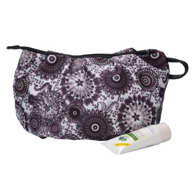 Peacock Pattern Toiletry Cosmetic Bag Personalized