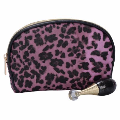 Leopard Print Cosmetic Pouch Monogrammed