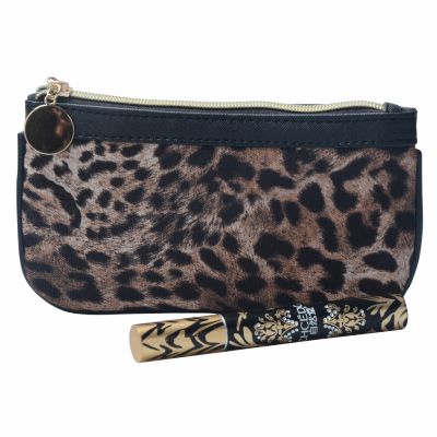 Leopard Print Pattern Makeup Bag