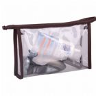Clear Vinyl PVC Cosmetic Bag Personalized