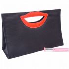 Lip Handle Cosmetic Bags in Quality Nylon