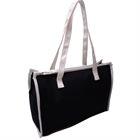 Monogram Retangular Canvas Tote Bag