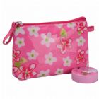 Floral Kids Cosmetic Pouch Monogrammed