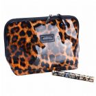 High Quality Leopard Pattern Cosmetic Pouch