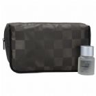 Mens Checkered Style Toiletry Bag