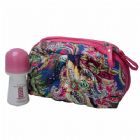 Monogrammed Print Pattern Fashion Cosmetic Bags