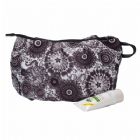 Peacock Pattern Toiletry Cosmetic Bag Personalized