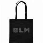 Canvas Tote Bag Monogrammed Black Lives Matter(BLM)