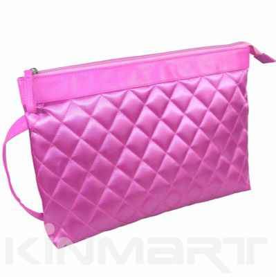 Large Quilted Cosmetic Bag Personalised KM-A1369LK